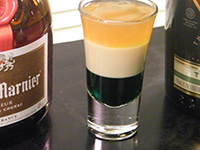 Irish Flag Shot Irish Flag Shot